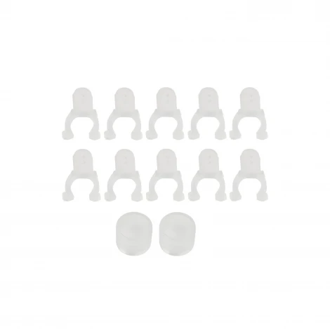 Комплект светодиодной ленты для бань и саун, до +100°С, катушка 5м 4000К, крепление в/к Uniel Готовое решение ULS-N40-2835-120LED/m-16mm-IP68-DC24V-10W/m-5M-4000K NEON SET01