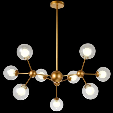 Потолочная люстра Natali Kovaltseva Venti 81422/8C GOLD SATIN