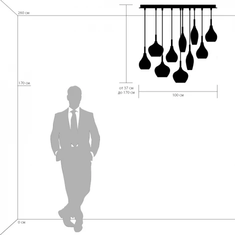 Подвесной светильник Lightstar Pentola 803125 (220V, на проводе)
