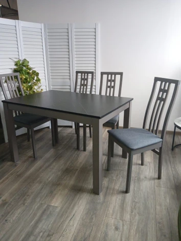 Стол TME-6932 MBH серый камень GREY STONE /серый M-City 64383