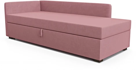 Диван-кровать Arsko Велес Угол левый велюр коралловый