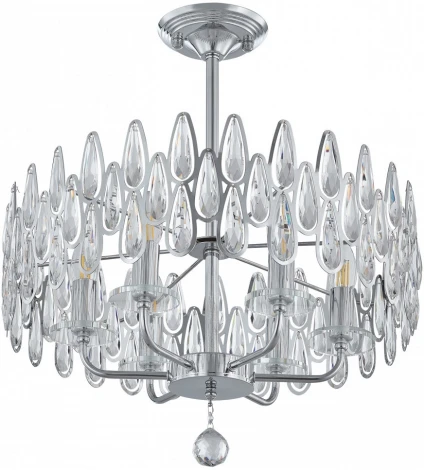 Подвесная люстра хрустальная на штанге Arte Milano Sorrento-2009 372009/6/250/490 CR (220V)