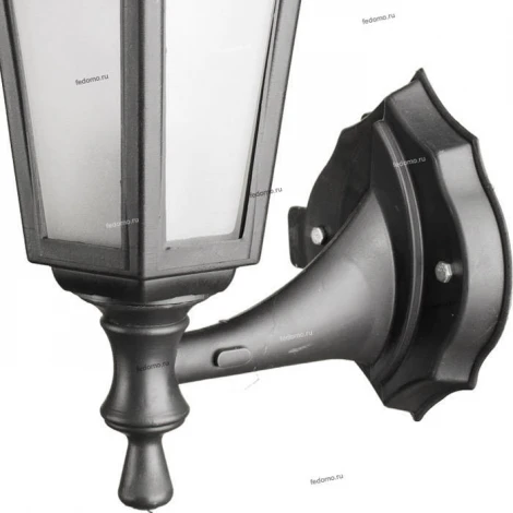Настенный фонарь уличный Arte Lamp Zagreb A1215AL-1BK