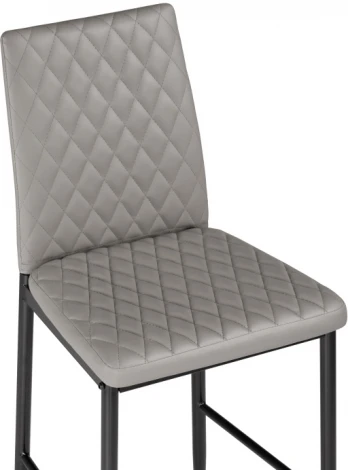 Барный стул Woodville Teon gray / black 15511