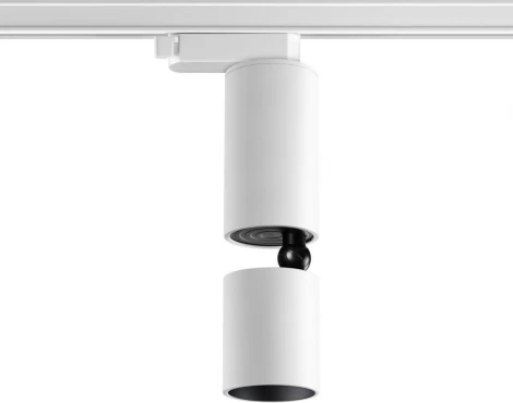 Светильник трековый однофазный трехжильный Novotech Tubo 359320 белый LED 10W 220V 3000K 1100Лм (круглые)