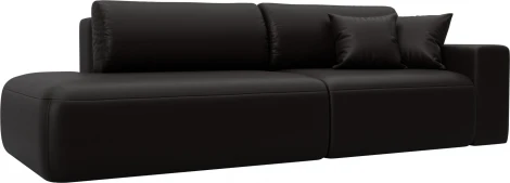 Диван прямой Лига-036 НПБ Модерн подлокотник справа Лига Диванов (Экокожа) арт.127710