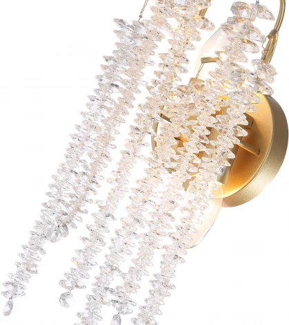 Настенный светильник Favourite Liana 4134-2W (220V, хрусталь)