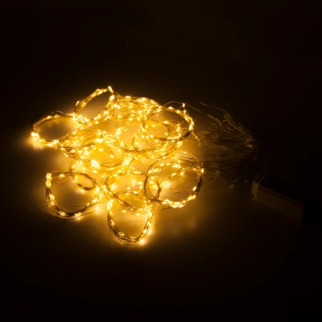 Гирлянда Eurosvet 200-004 теплый белый