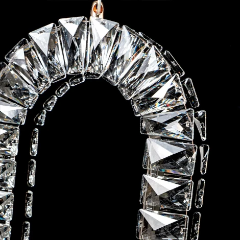 Подвесной светильник светодиодный хрустальный с регулировкой цветовой температуры Modelux MODELUX ML.9040.370 GD