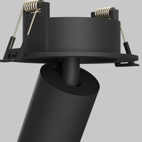 Встраиваемый светильник Maytoni Focus Led C071CL-7W2.7K-B (220V, круглые)