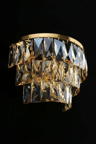 Настенный светильник Francheska APL.837.01.02 (220V, хрусталь)