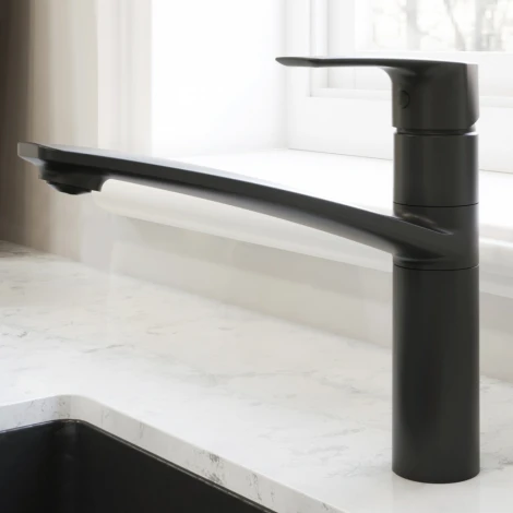 Смеситель AM.PM Gem F90A00022 для кухонной мойки, черный