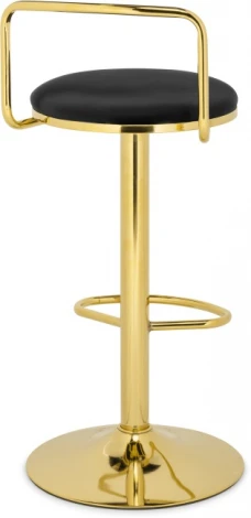 Барный стул Woodville Lusia black / gold