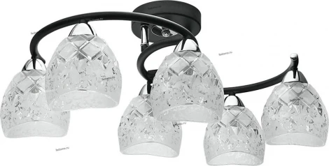 IDLamp 381 381/6PF-Blackchrome