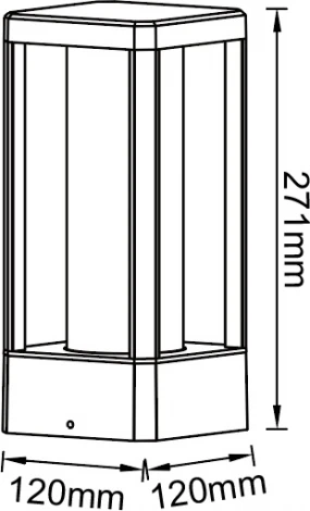 Уличный наземный светильник IP65 Mantra Nevada 8900