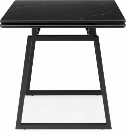 Керамический стол Notta Джек 140(200)х80 черный мрамор shakespeare black / черный арт.612900