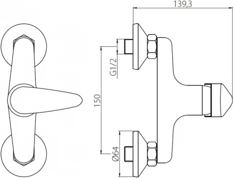 Смеситель Damixa Capital Start HFKS20000