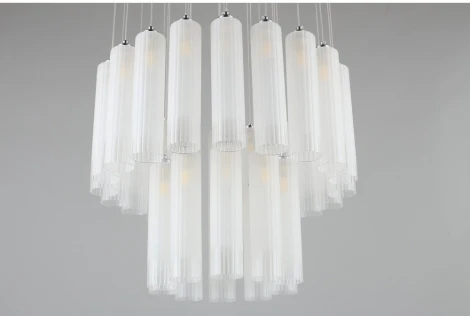 Подвесная люстра ярусная каскадная Aployt Francesca APL.859.06.30 (220V, на проводе)