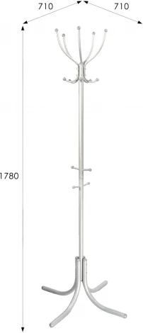 Вешалка напольная М 10 металлик от фабрики Mebelik