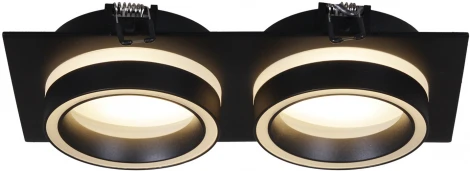 Встраиваемый точечный светильник Reluce 53003-9.0-002LD GX53 BK (220V)