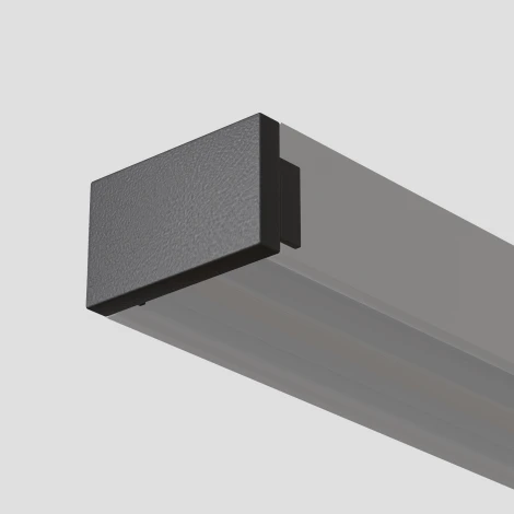 Заглушка для накладного шинопровода, черный Maytoni Accessories for tracks Basity TRA172EC-11B