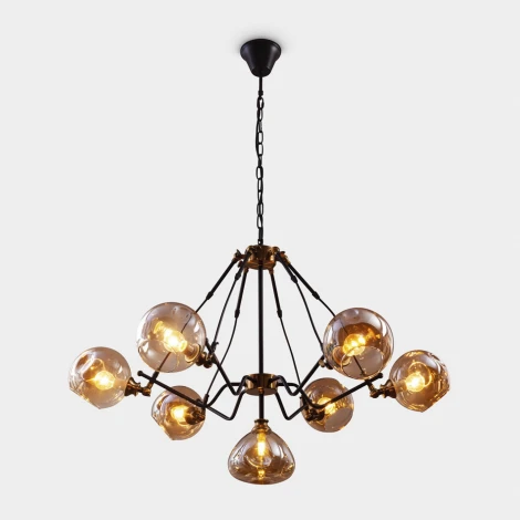 Подвесная люстра с регулировкой цветовой температуры LED4U LED4U 6136/6+1