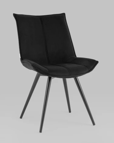 Стул вращающийся Робб велюр черный Stool Group арт.УТ000039572