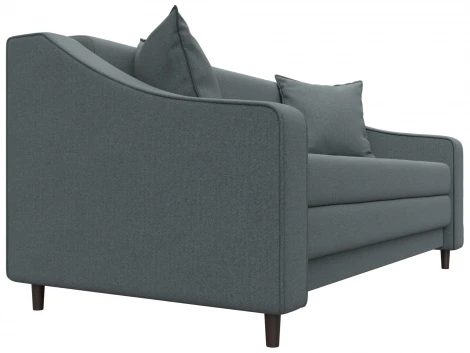 Диван прямой Лига-071 (ЛДСП,Брус,Фанера/Дерево/Рогожка/Серый) Лига Диванов 129652