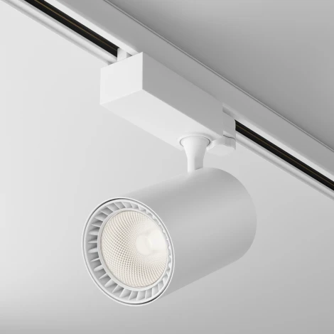 Трековый светильник Vuoro Trinity 4000K 20Вт 60° LED (трехфазный) Maytoni Technical TR029-3-20W4K-W-W (220V, круглые)