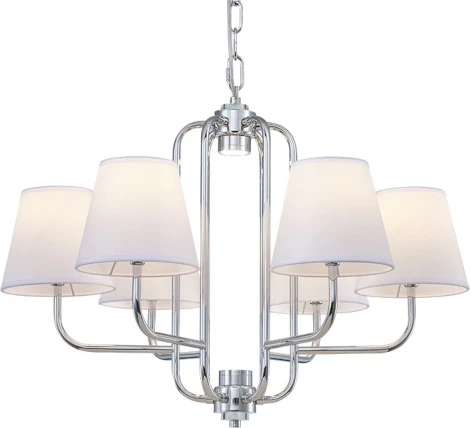 Подвесная люстра Newport 4640 4646/С chrome (220V, на цепи)