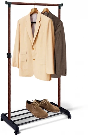 Вешалка CH-4345 черный/темный орех Sheffilton 3616077203