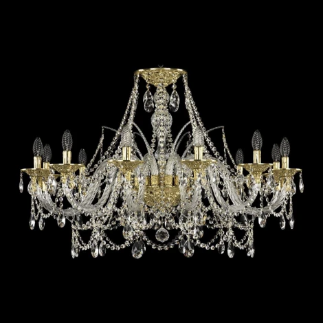 Подвесная люстра Bohemia Ivele Crystal 16111/12/360 G