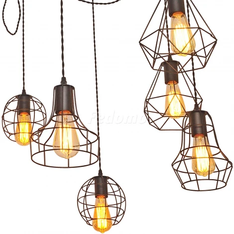 Подвесной светильник Arte Lamp Spider A4051SP-12BK