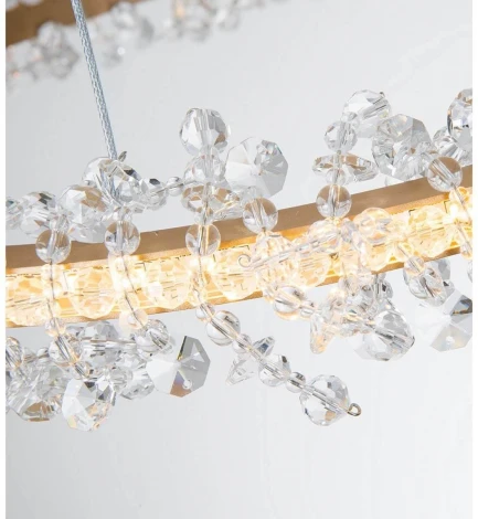 Подвесная люстра Kink Light Лаура 08244,36A (220V, на тросе, кольцо, круг)