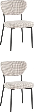 Стул Stool Group Кэрол пыльно-розовый серые ножки арт.УТ000040243