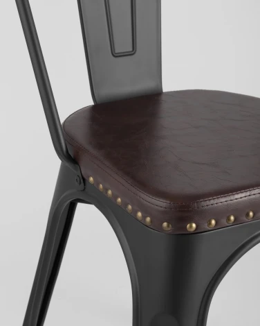 Стул Stool Group TOLIX SOFT черный матовый УТ000001289