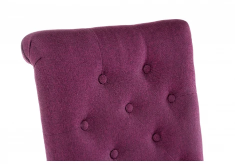 Обеденный стул Woodville Amelia dark walnut / fabric purple 11020