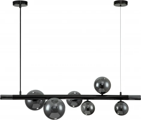 Подвесной светильник Canto V000240 (11026/8PL Black) (220V, на тросе, шар)