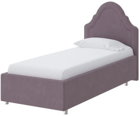 PROxSON Кровать Эльза (Ткань: Рогожка Тетра Слива) 80x200