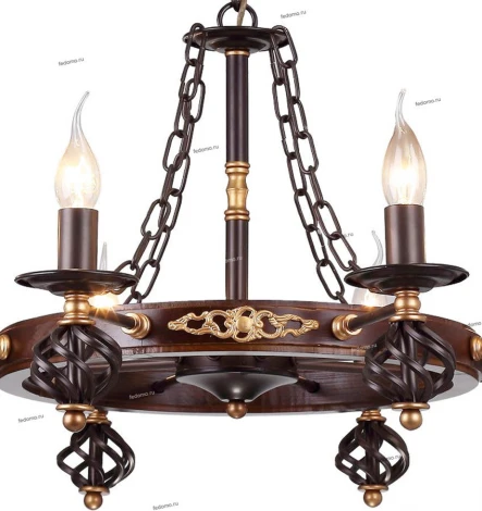 Подвесная люстра Arte Lamp Cartwheel A4550LM-8CK