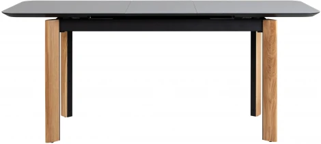 Стол R-Home раскл. Нарвик Glass 120-150 Automatic Natur/Dark matte glass