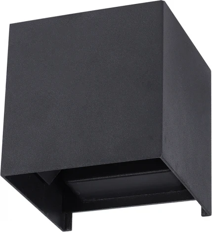 Архитектурная светодиодная подсветка Arte Lamp A1714AL-2BK (220V, куб, IP65)