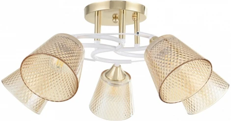 Потолочная люстра на штанге Arte Milano AMALFI 323006/5 FG+WT
