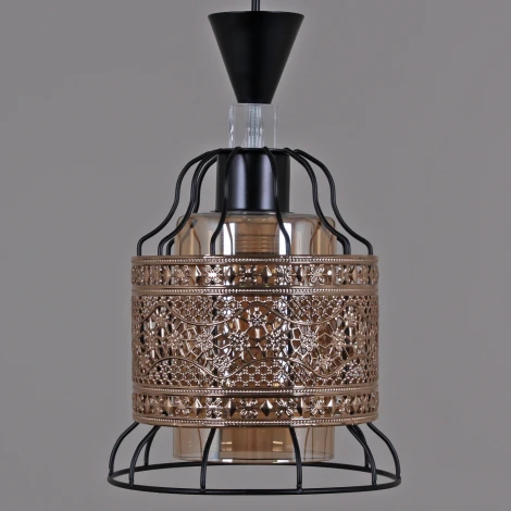 Подвесной светильник Reluce 05363-0.9-01 GD+BK (220V, на проводе)