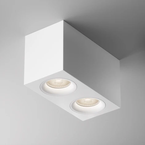 Потолочный светильник Slim GU10 2x50Вт Maytoni Technical C013CL-02W (220V)