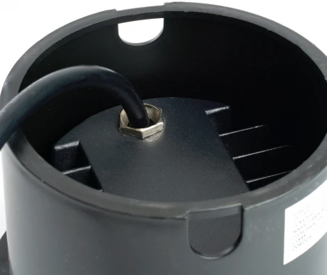 Встиваемый светодиодный свтельник (грунтовый) Feron SP2802 48346 6W, AC12-24V, низковольтный, 4000К, металлик, вн.диаметр: 90m, IP67