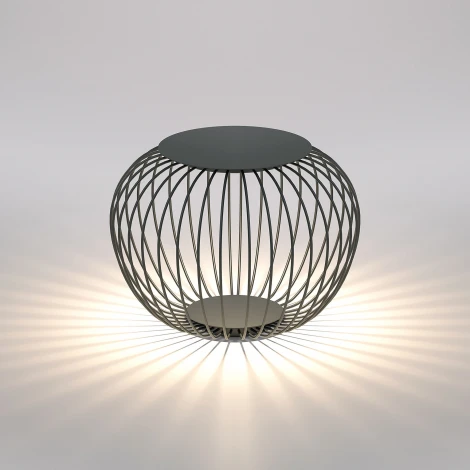 Наземный светильник Elektrostandard Firenze 35178/S черный (LED, 220V, IP65)