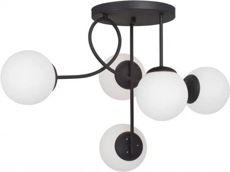 Потолочная люстра на штанге V4714-1/5PL Vitaluce