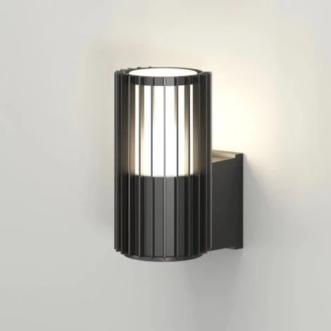 Настенный светильник уличный Denkirs Farsun DK9722-BK (220V, круглые, IP65)