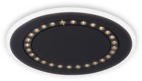 Потолочный светильник круглый светодиодный с пультом Ambrella COMFORT FL51407 (регулировка яркости, 220V, круглые)